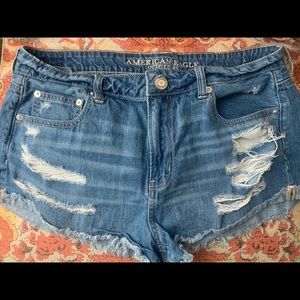 American Eagle Distressed Shorts